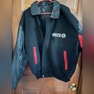NWOT Matco tools leather jacket xl extra large